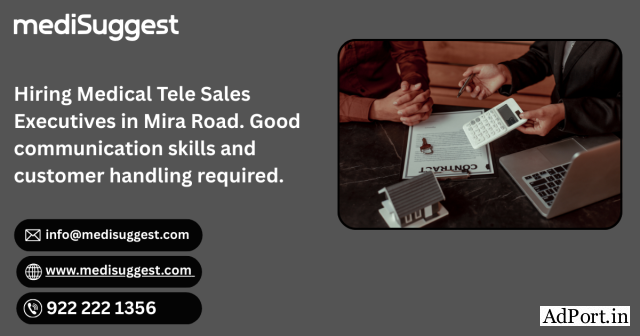 Medical Tele Sales Job Openings in Virar