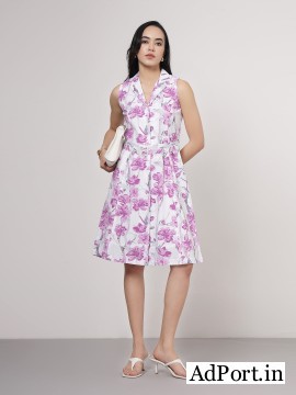 Buy Women Midi Cotton Dress Online for Trendy and Comfortable Summer Style