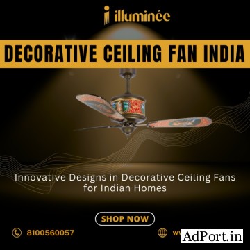 Decorative Ceiling Fan India | 8100560057 | illuminee