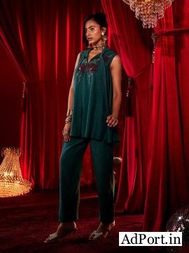 Jade Straight Fit Pants and Formal Party Wear Dresses for Womens Wardrobe