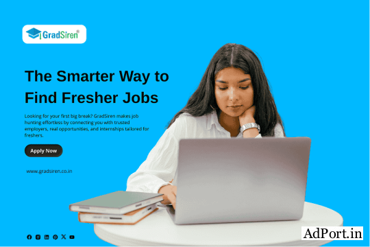 Take the First Step Towards a Successful Career with GradSiren Jobs Made for Freshers
