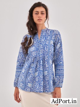 Refresh Your Closet with Chic and Comfortable Printed A-Line Top Today