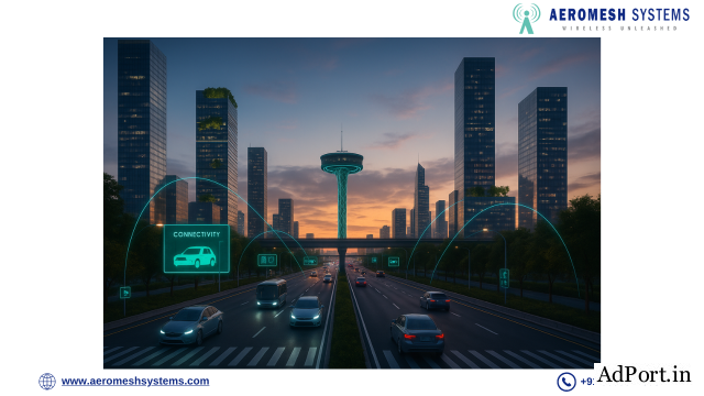 Streamlining Urban Traffic with Intelligent Mesh Connectivity