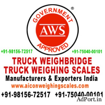 Truck Weighing Scales, Truck Weighbridge, DharamKanta, Industrial Weight Machine manufacturers expor