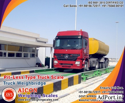 Truck Weighing Scales, Truck Weighbridge, DharamKanta, Industrial Weight Machine manufacturers expor