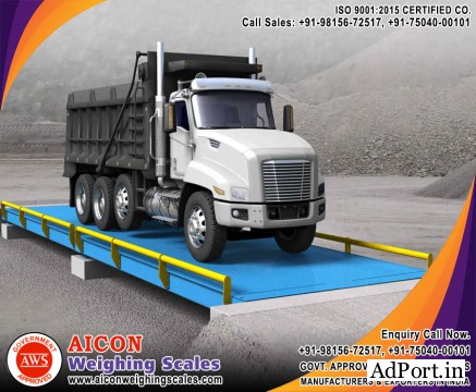 Truck Weighing Scales, Truck Weighbridge, DharamKanta, Industrial Weight Machine manufacturers expor