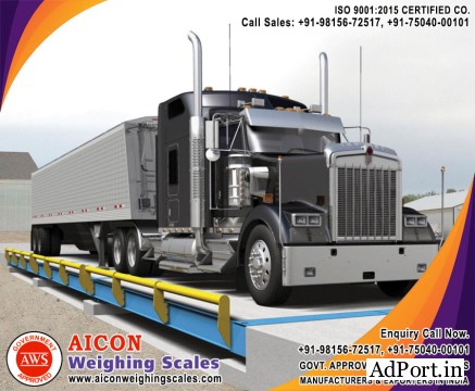 Truck Weighing Scales, Truck Weighbridge, DharamKanta, Industrial Weight Machine manufacturers expor