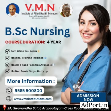 Top B.Sc Nursing College in Madurai | V.M.N. Institute of Allied Health Sciences