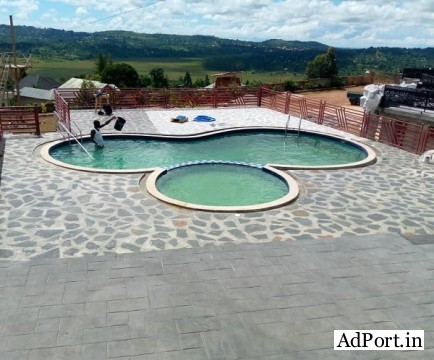 swimming pool design and Water Fountain installation