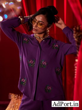 Bloomingdale Cross Stitch Shirt and Showstopper Party Dress for Women