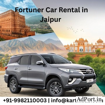 Fortuner Car Rental in Jaipur 