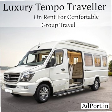 Luxury Tempo Traveller on Rent for Comfortable Group Travel