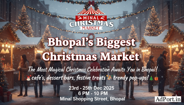 Minal Christmas Market Minal Shopping street