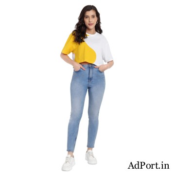 Shop Fashionable White Oversized Crop Tops Today