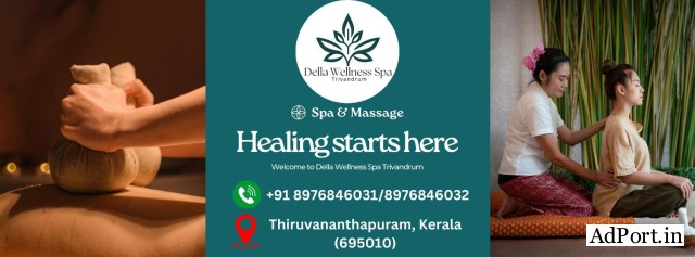 Della Wellness Spa Trivandrum Professional Massage 8976846031