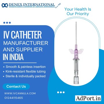 IV Catheter Manufacturer In India - Denex International