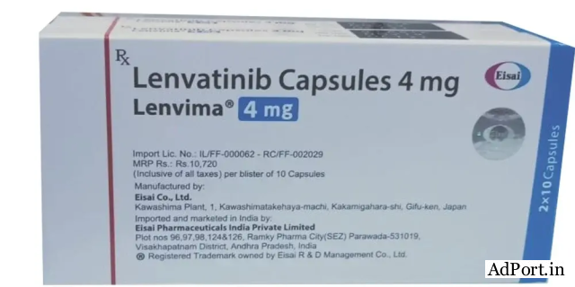 Obtain Lenvima 4mg capsule to treat Several Cancer