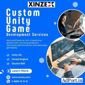 Custom Unity Game Development Services for All Platforms