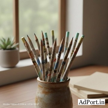 Paper Pencils Eco Friendly Recyclable Pencils for Everyday Writing