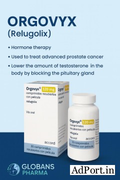 Managing Advanced Prostate Cancer with Oral Medication with Orgovyx 120mg Tablet