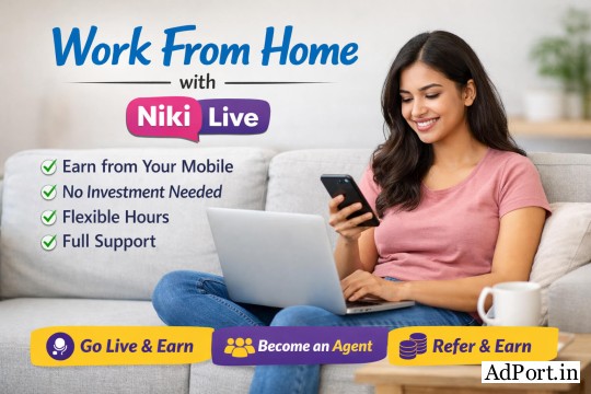 Work From Home with Niki Live Start Online Earning Today