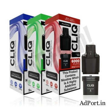 Avomi Cliq 6000 Puff Prefilled Pods