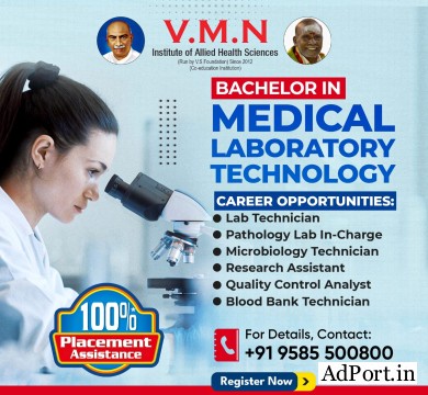 Top Medical Lab Technology College in Madurai | V.M.N. Institute of Allied Health Sciences