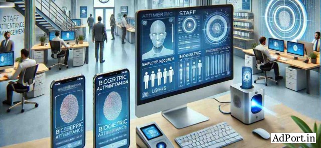 Biometric Staff Attendance Management System