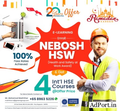 NEBOSH HSW Training in Singapore | Green World Group