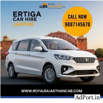 Best Ertiga Car Hire in Jaipur for Family Travel