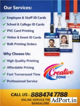 Creative Zone | Top Printing Service Provider in Your Area | We Deliver Quality | 425