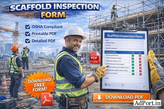 Scaffold Inspection Form