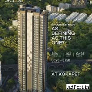 4bhk flats in kokapet | Simchah Estates