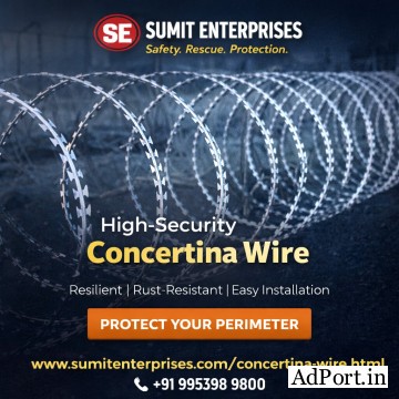 Concertina Wire Manufacturer in Delhi