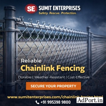 Chain Link Fencing Manufacturer in Delhi