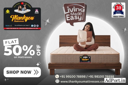 Mattress Manufacturers in Delhi | Wholesale & Custom Mattresses by thankyou mattresses