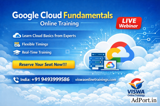 Google Cloud Fundamentals Online Training From Hyderabad India