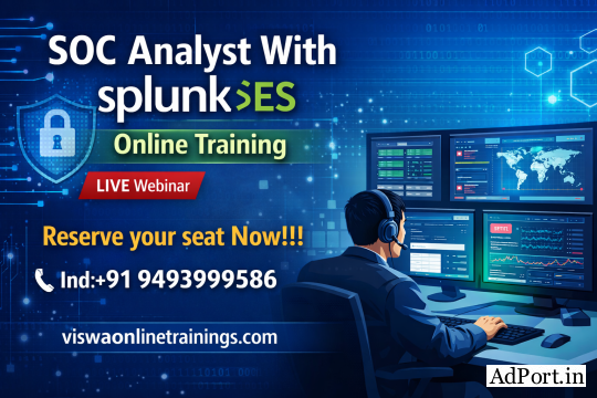 SOC Analyst with Splunk ES Online Certification Training Course