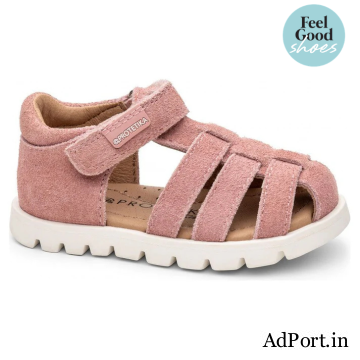 TYRA Pink Toddler Girl Arch Support Sandals - Comfortable Summer Footwear