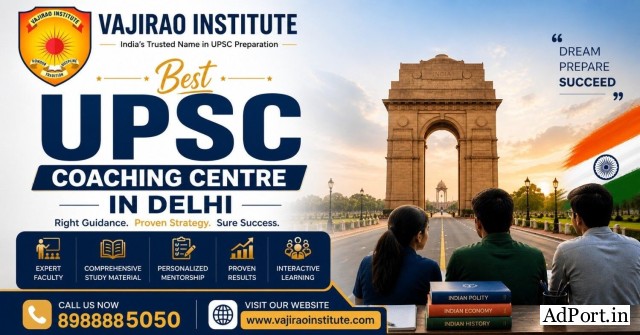 Best UPSC Coaching Centre in Delhi- Vajirao and Reddy