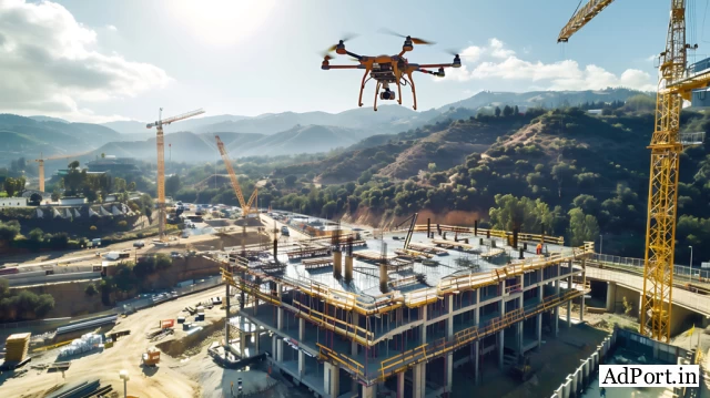 Drones in construction industry - SES Digital Solutions