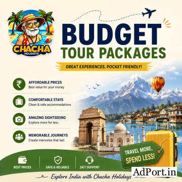 Budget Tour Packages with Chacha Holidays | Affordable Family Trips Across India