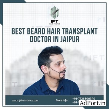 best beard hair transplant doctor in Jaipur