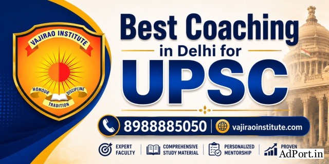Best Coaching in Delhi for UPSC- Vajirao & Reddy Institute