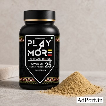 Play More Powder-Original African Herbs Stamina Formula for Men