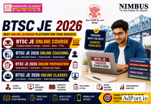 Best Platform for BTSC JE 2026 Exam Preparation