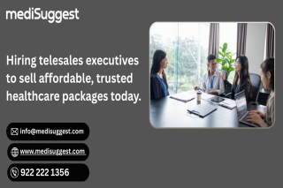 Hiring Tele Sales Staff for Health Packages in Virar