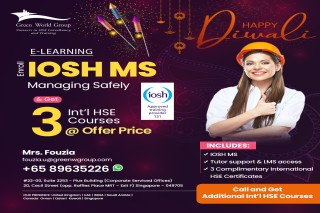 Diwali Offers on IOSH MS Training in Singapore