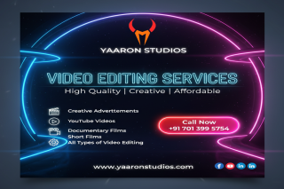 Best video editing services in Hyderabad | Yaaron Studios