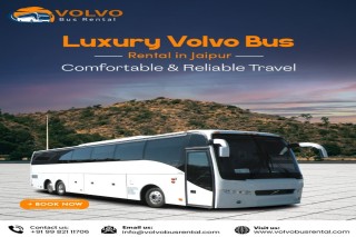 45 Seater Volvo Bus Rental Jaipur & Airport Transfers